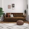 In House Nutella 2 In 1 Sofabed Velvet Upholstered - Brown