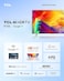 TCL 85 Inch TV 4K UHD Google Smart TV, Dolby Vision Dolby Atmos, Google Assistant, Built-In Chromecast And Premium Streaming Channels, 85P735