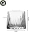 Liying Elegant Design Rotatable Tumbler Crystal Drinking Glass with Creative Coasters for Scotch,Bourbon,Cocktails 4#