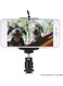 Generic - Adjustable Phone Holder Mini Tripod Ball Head Black
