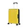 Eminent Vertica Hard Case Travel Bag Cabin Luggage Trolley Polypropylene Lightweight Suitcase 4 Quiet Double Spinner Wheels With Tsa Lock B0006M Yellow Black