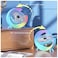 Multifunctional Colorful Desktop Small Fan, Portable Floor Mounted Fan With Light, USB Charging Personal Fan, Air Circulation Fan, 5-light, Large Capacity Battery