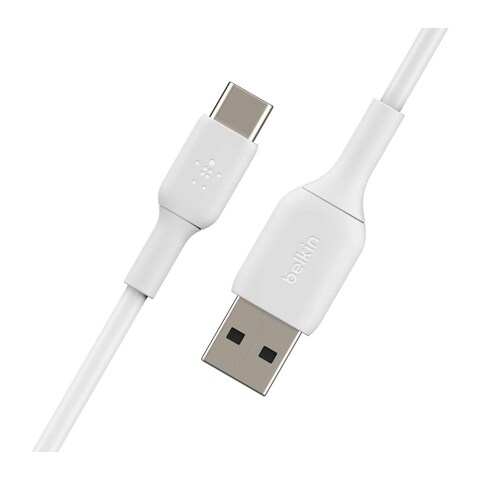Belkin Boostcharge Type C to USB-A 2.0 Cable - 1 M - White