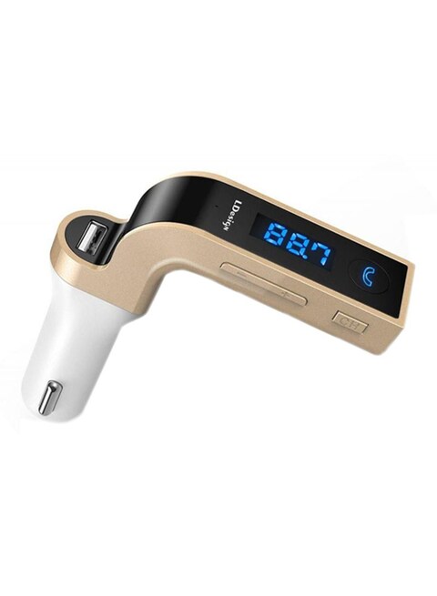 Generic Car Bluetooth FM Transmitter Adapter Black/Brown/White