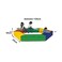 Kindergarten Soft Bag Children's Sensory Training Toy Soft Slide Climbing And Sliding Combination