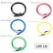 Generic-11pcs Fitness Resistance Bands Set Workout Exercise Tube Bands with Door Anchor Ankle Straps Cushioned Handles Carry Bags for Home Gym Travel