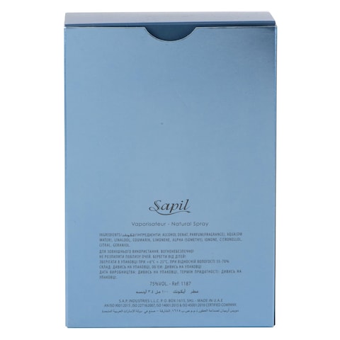 Sapil Iconic Eau De Parfum Blue 100ml