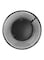 Honey Can Do Mesh Metal Trash Can Black 11.5X14X11.5Inch