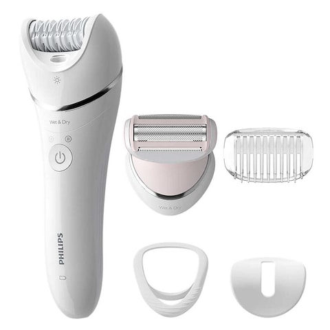 Philips Epilator Series 8000 Wet And Dry Epilator BRE710 Multicolour