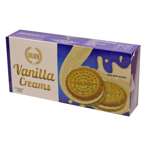 Golden Vanilla Cream Biscuit 200g
