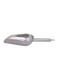 Raj Pipe Handle Heavy Scoop Silver 5X34.2X9.4Cm