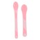Twistshake Feeding Spoon Set 2 Pieces 6+ Months Pastel Pink