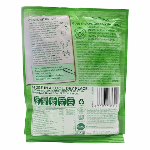 Knorr Cream of Mushroom Soup 50g