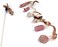 Generic Cat Toys Dog Chewing Toy Funny Cat Mouse Feather Stick 7 Pcs Cat Toy Set