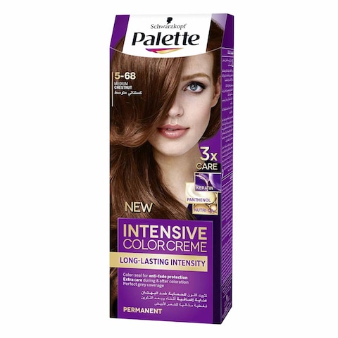 Schwarzkopf Palette Intensive Permanent Hair Color 5-68 Medium Chestnut 50ml