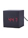 Generic - Digital LED Desk Alarm Clock Black 6.3centimeter
