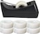 Generic Desktop Tape Dispenser, Non-Skid Base, With 12 Premium Rolls Invisible Clear Tape, Perfect For Office, Home, School, Value Pack 6 Rolls