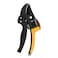 Fiskars P83 Power Step Anvil Pruners (Black/Orange)