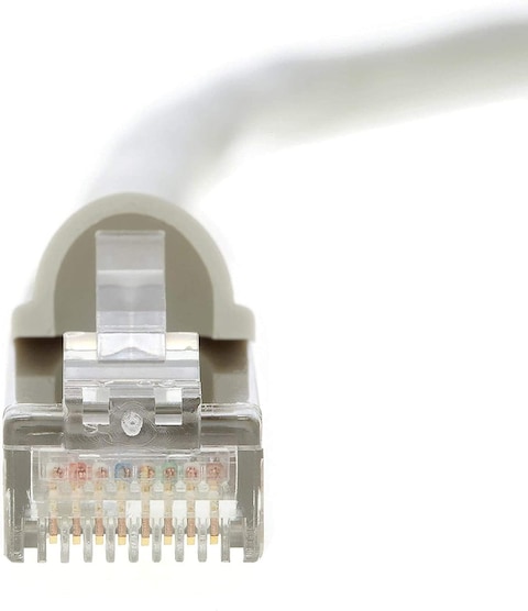 DKURVE CAT6A SSTP/SFTP Booted 10Gigabit/Sec 550MHZ Copper Ethernet Cable -  Patch cord  10 Meter