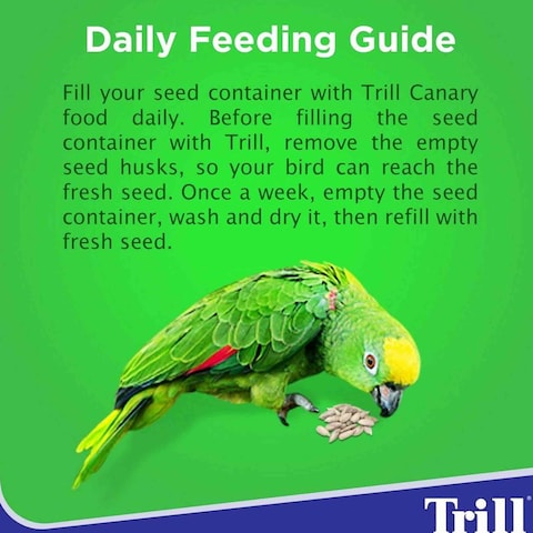 Trill Complete Canary Seed Bird Food, 500g