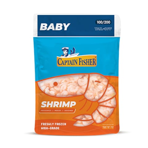 Captain Fisher Shrimps Baby 400GR