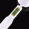 Generic 500G/0.1G Energy Saving Large Screen Display Portable Electronic Food Spoon Scale White