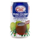 Buy ICE COOL YOUNG COCONUT JUICE DRINK WITH PULP 310ML in Kuwait