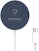Momax Q.Mag Magnetic Wireless Charger compatible with MagSafe for iPhone 12 and also Universal Qi Wireless charge compatible devices - Dark Blue