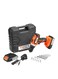 Lawazim Cordless Drill 20V Lithium-Ion 10Mm With 2 Batteries And Accessories Bmb