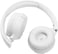 JBL Tune 510BT Wireless On Ear Headphones, Pure Bass Sound, 40H Battery, Speed Charge, Fast USB Type-C, Multi-Point Connection, Foldable Design, Voice Assistant, White