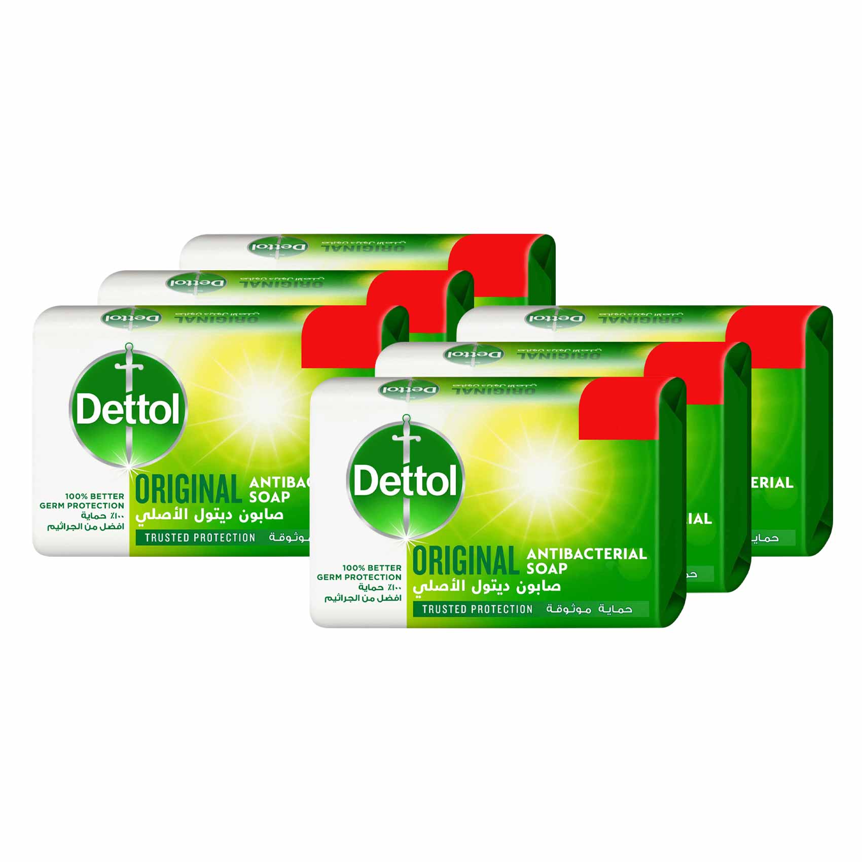 Dettol Bar Soap Original 90Gx6