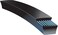 AL ARQAM 1PCS V Belt A Type Closed-Loop Rubber Transmission Drive Belt Industrial Triangle V Belt, A25