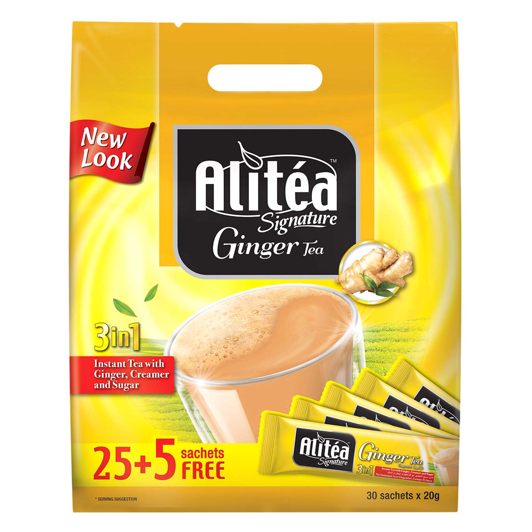 Ali Raza Tea Buy Alitea Signature Ginger Instant Tea 25 Sachets Online | Carrefour KSA