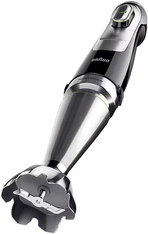 Braun MultiQuick 9 Hand Blender Set, XL Food Processor 2L, Active PowerDrive Technology, 500ml Chopper, iMode Technology, MQ 9187XLI, Puree Masher Included, Black