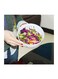 Generic Fast Salad Cutter Bowl -White 20.5cm