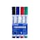 Maxi Bullet Tip Whiteboard Marker 600 Multicolour 4 PCS