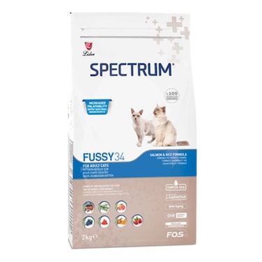 Spectrum Fussy 34 Adult Cat Food 2Kg