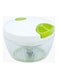 Vegetable Chopper Slicer Clear/White/Green 9.3 x 26 x 9.3cm