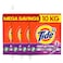 Tide Fast Action Laundry Detergent Powder with Lavender 2.5kg Pack of 4