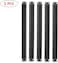 1U Horizontal Rack Mount Cable Management Panel with Cable Entry Brush for 19-Inch Rack Or Cabinet Black -5 PCS