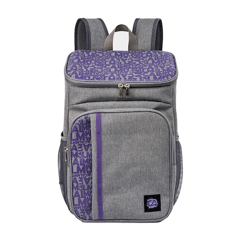 Biggdesign Moods Up Calm Insulated Backpack, Waterproof and Leakproof Insulated Lunch Backpack for Men and Women, Picnic Cooler Bags, for Office, Camping, Beach, School, 19.1 L