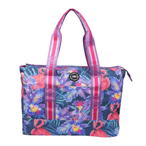 Cubs Double Face Beach Bag - Flamingos