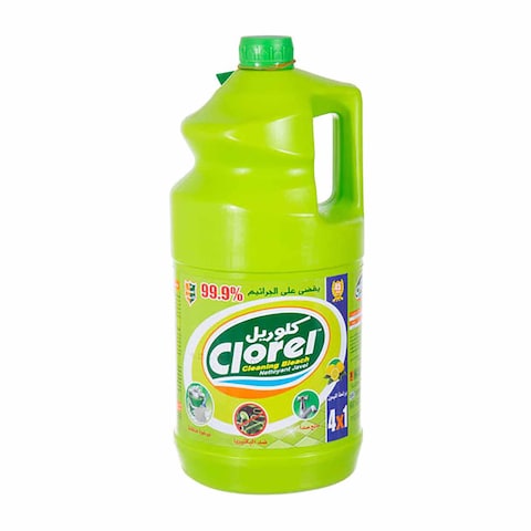 Clorel Liquid Multi-Purpose Cleaner with Lemon Scent - 4 Liter