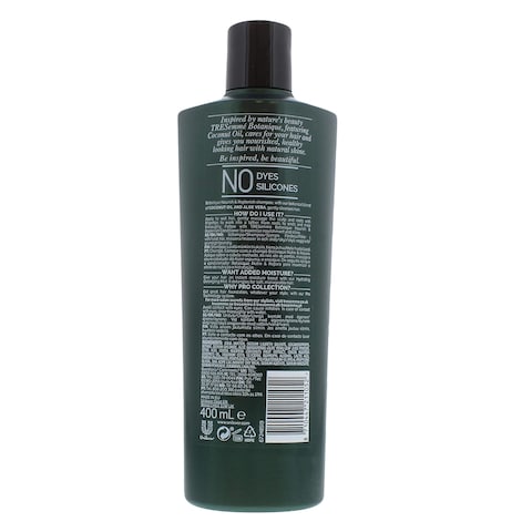 TRESemm&eacute; Botanique Coconut Oil And Aloe Vera Nourish And Replenish Shampoo 400ml