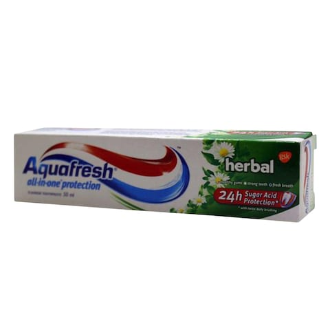 Aquafresh Tooth Paste Herbal 50Ml