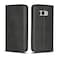 Samsung Galaxy S8 Plus Leather Case, Premium PU Leather Cases Folio Flip Cover Black