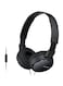 Sony MDR-ZX110AP On-Ear Wired Headphones With Mic Black