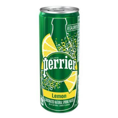 Perrier Lemon Can 250Ml