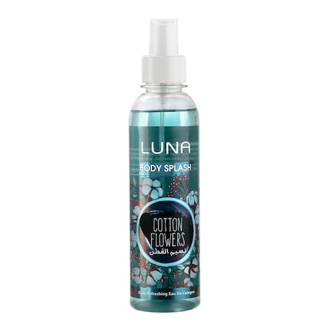 Luna Cotton Flowers Eau De Cologne Body Splash - 250ml