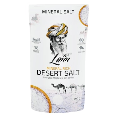 LUNN�POUCH ROCK DESERT SALT 500G
